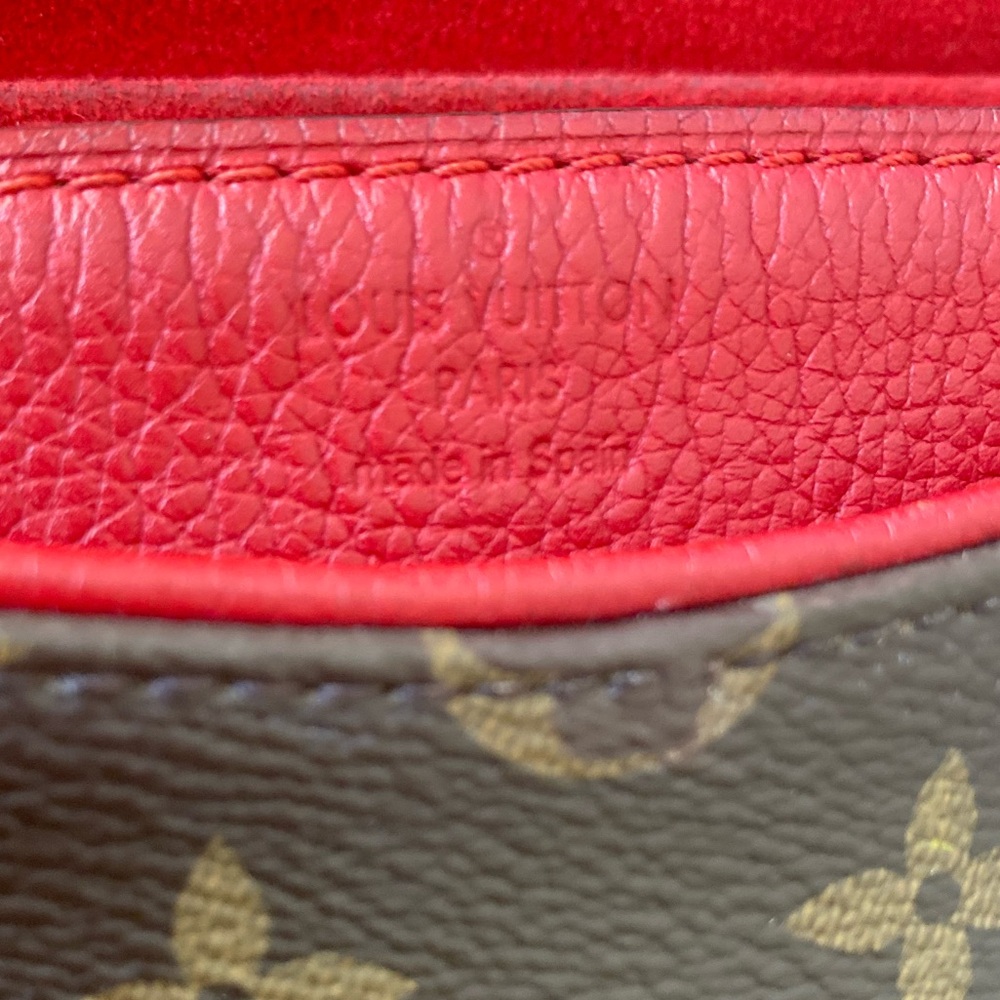 Louis Vuitton Brown Monogram Canvas Pallas Chain Shoulder Bag - Picture 12 of 14